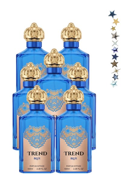 TREND 7 قطع عطر أزرق 100 مل