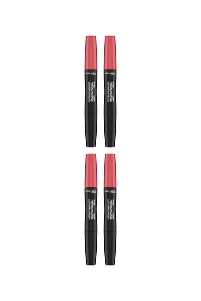 Rimmel 4x PACK Ruj lichid Lasting Finish Provocalips, 730 Make a mauve, 3.9 g