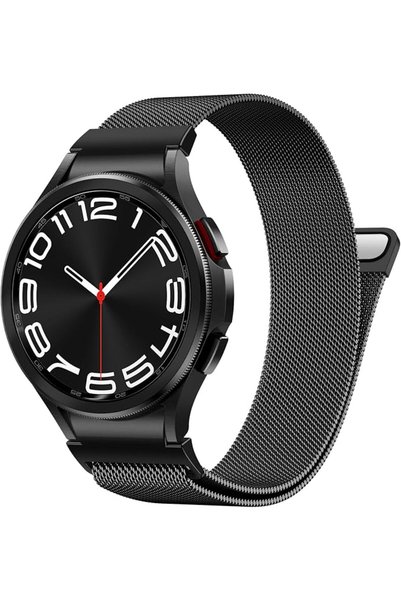 Upeak One-Click Metal Strap Compatible with Samsung Galaxy Watch 7 6 5 4 FE S...