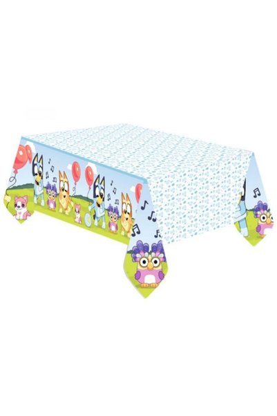 OEM Τραπεζομάντηλο πάρτι μπλε 120x180cm.
