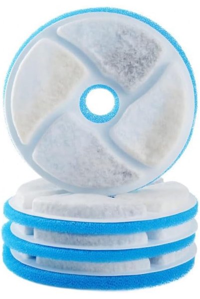 X SPRING Cat Water Fountain Filters, 4 Pack of Replacement Filters Cat Water ...