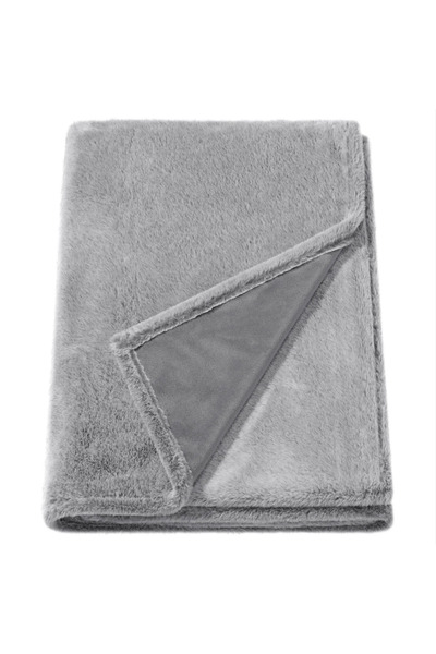 IKEA Ullgrimmia Coverlet, Gray, 130X170 cm