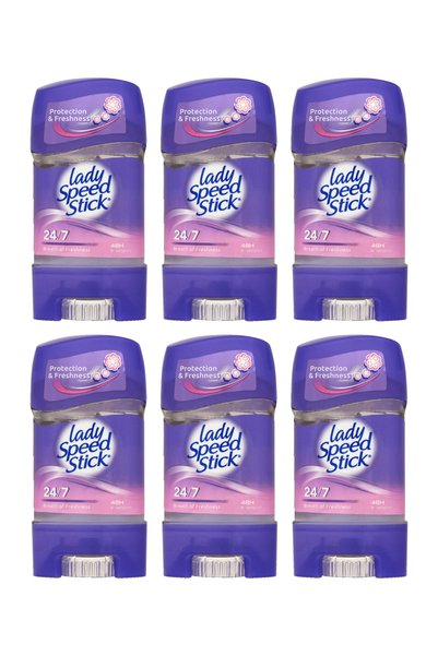 Lady Speed 6x ОПАКОВКА СТЪК АНТИПЕРСПИРАНТ 65G ГЕЛ BREATH OF FRESHNESS