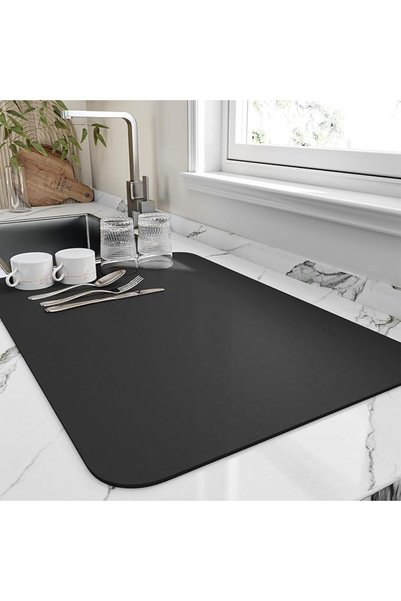 GENERAL Yila Joy Kitchen Mat, Coffee Machine Dish Drying Mat, Non-Slip Coffee...