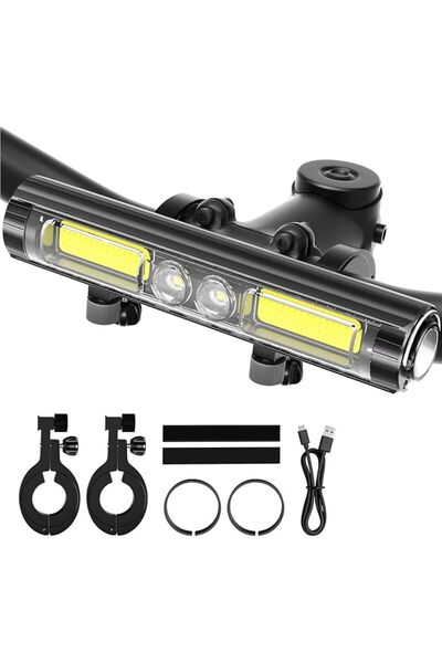 Ctoby Cube Bike Light, USB Rechargeable Bike Light, Super Bright Led Lights f...
