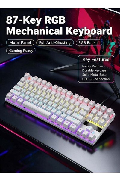 bolivia 's Mechanical Keyboard, Multi-Platform Support (Windows/Mac/Linux/Tab...