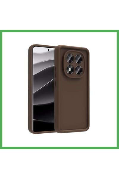 Nur store Çanta Redmi Note 15 Pro 4G-Compatible Viera Silicone Case - Brown B...