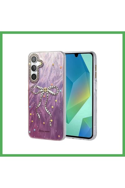 Nur store Çanta Samsung Galaxy S25 Compatible Case: Blade Mirrored Pattern Co...