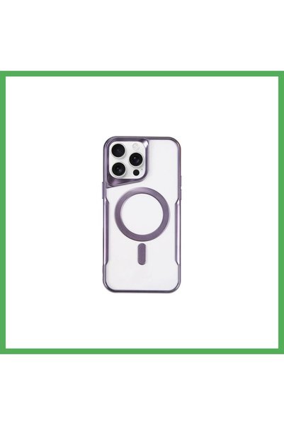Nur store Çanta غطاء سيليكون متوافق مع هاتف iPhone 15 Pro Max، تصميم Boyi Mag...