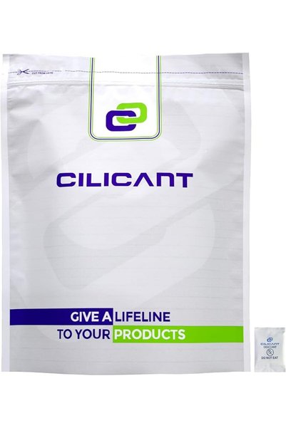Cilicant جل السيليكا الأبيض، عبوة صغيرة تحتوي على 5 جرام، 50 عبوة (5 جرام × 5...