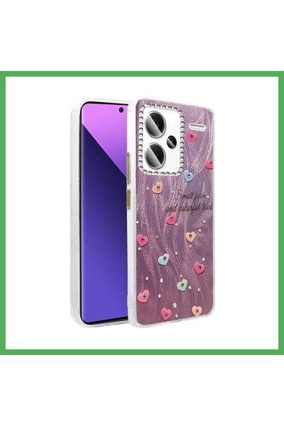 Nur store Çanta Redmi Note 13 Pro Plus Compatible Case: Blade Mirrored Patter...