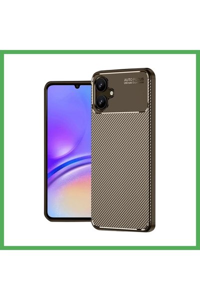 Nur store Çanta Samsung Galaxy A06 Compatible Case with Auto Focus Carbon Cov...