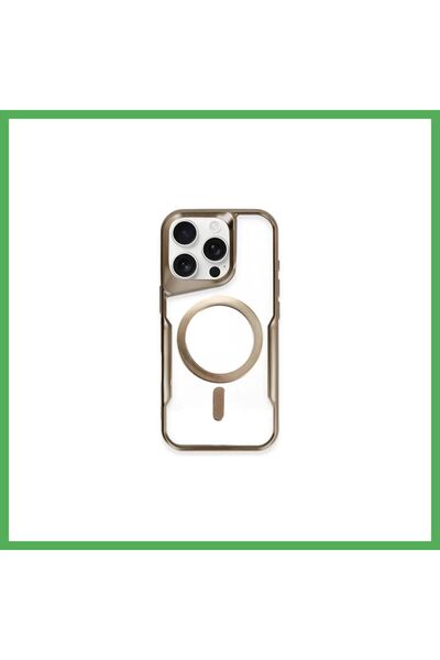 Nur store Çanta iPhone 15 Pro Compatible Case: Boyi MagSafe Silicone Cover - ...