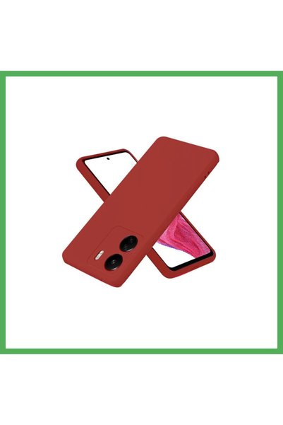 Nur store Çanta غطاء متوافق مع هاتف Redmi 13C، مصنوع من السيليكون - لون خمري ...