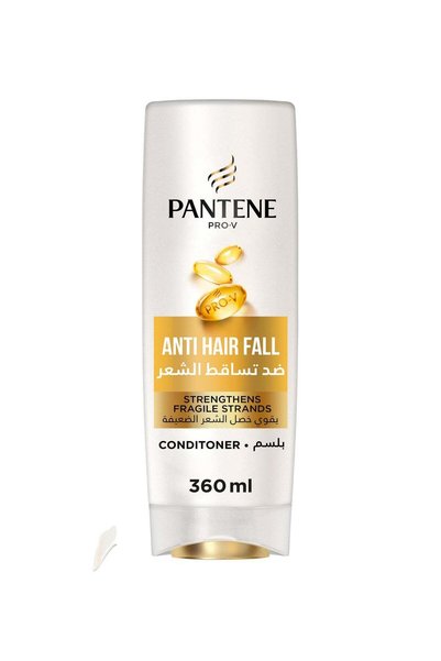 Pantene بلسم "برو في" المضاد لتساقط الشعر، يقوي الشعر الضعيف، حجم 360 مل.