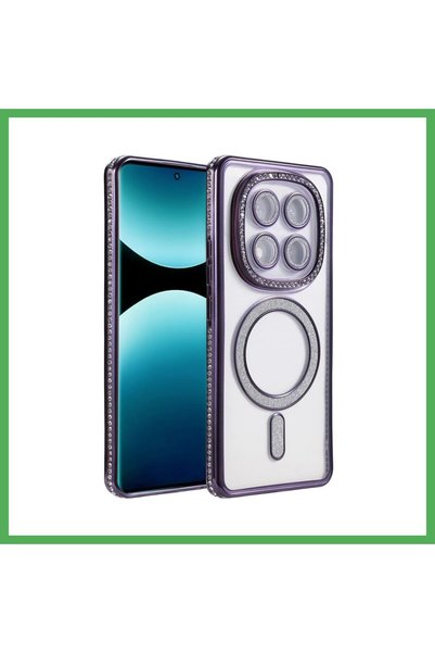 Nur store Çanta غطاء Joke المغناطيسي اللامع المتوافق مع هاتف Redmi Note 15 Pr...