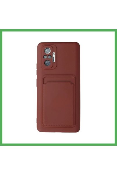 Nur store Çanta غطاء متوافق مع هاتف Redmi Note 10 Pro، من مادة السيليكون، مع ...