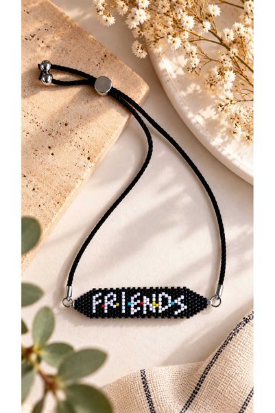 SEARD Miyuki Beaded Handmade FRIENDS Adjustable Bracelet 1