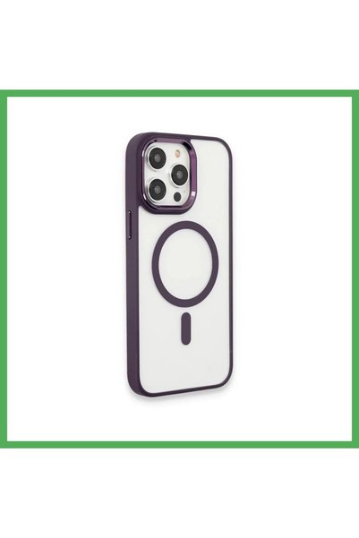 Nur store Çanta غطاء متوافق مع هاتف iPhone 15 Pro Max، ماركة Room Magneticsaf...