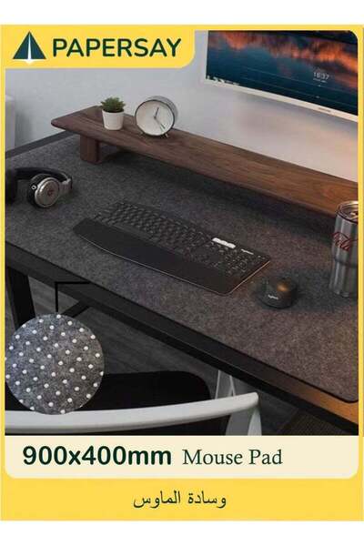 PAPERSAY Large Gaming Mouse Pad 800x300mm, Extended Non-Slip Rubber Base Desk...