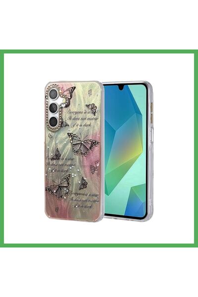 Nur store Çanta Samsung Galaxy S23 FE Compatible Case: Blade Mirrored Pattern...