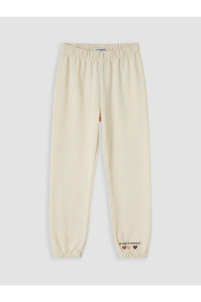 LC Waikiki Beige 2-Thread Printed Standard & Regular Girls' Pants—The NEVAVM ...