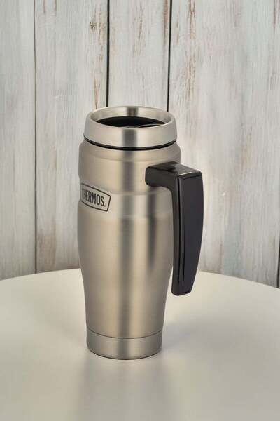 Thermos Stainless steel Vacuum Insulation Mug 470 ML -Matt Stainless Steel -S...