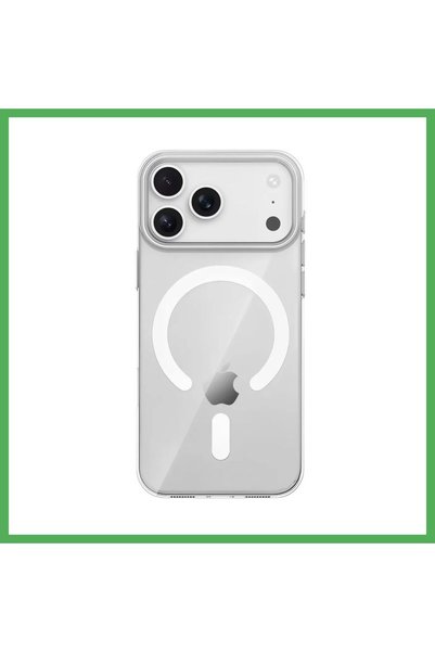Nur store Çanta غطاء "ماغ سيف" شفاف متوافق مع هاتف iPhone 17 Pro من "جوكو" - ...