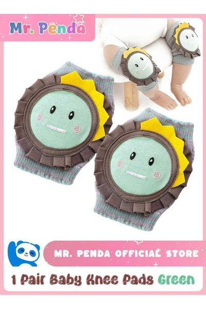Mr. Penda 1 Pairs Baby Knee Pads for Crawling, Breathable Summer Baby Crawlin...