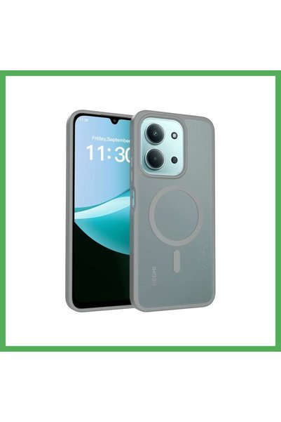 Nur store Çanta Joko Redmi 15C 4G-Compatible Jota MagSafe Case - Titan Gray B...