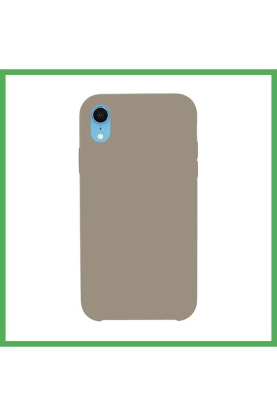 Nur store Çanta iPhone XR Compatible Case - Launch Legant Silicone - Beige BE...