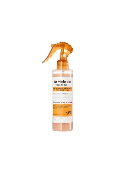 Dr.Melaxin Peel Shot Kojic Acid Turmeric Exfoliating Body Spray 200 ml