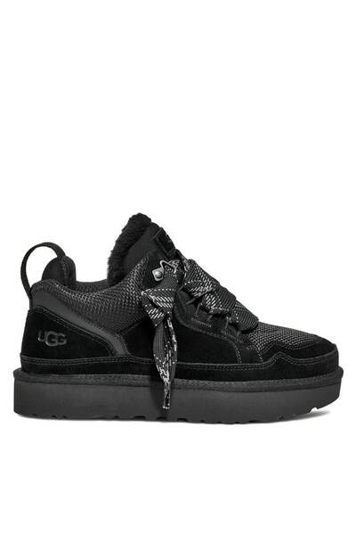 UGG Γυναικεία Lowmel Sneakers Μαύρα 1144032-BLK