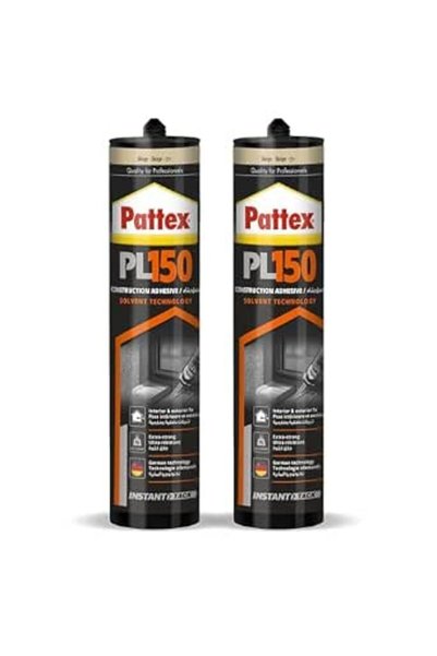 Pattex Premium Fix Mounting Adhesive, Heavy Duty, Flexible & Strong, White, P...