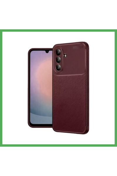 Nur store Çanta غطاء كربوني متوافق مع هاتف Samsung Galaxy A37 5G، يتميز بخاصي...
