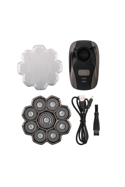 Generic Men's Rechargeable 9D Electric Shaver Waterproof USB Charge Floating ...