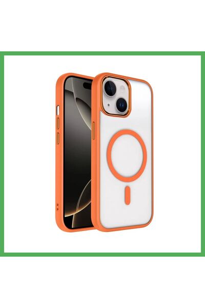 Generic Brand Joko iPhone 14 Compatible MagSafe Case - Orange BEZOSS