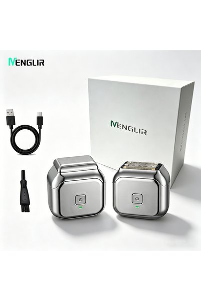 Generic ماكينة حلاقة كهربائية للشعر بـ 6 شفرات، محمولة، قابلة لإعادة الشحن عب...