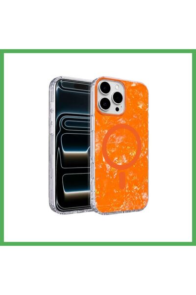 Nur store Çanta Onegif iPhone 16 Pro Max Compatible Mila Wavy MagSafe Case - ...