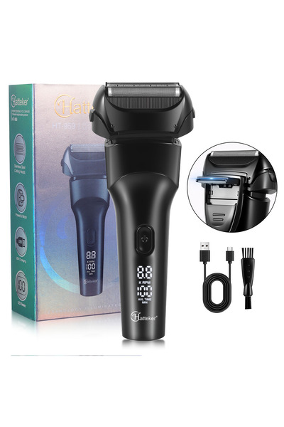 Generic Hatteker Men's Electric Shaver New Arrival Waterproof Rotary Shaver L...