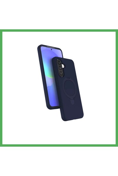 Nur store Çanta Samsung Galaxy A26 Compatible Regal MagSafe Stand Case - Navy...