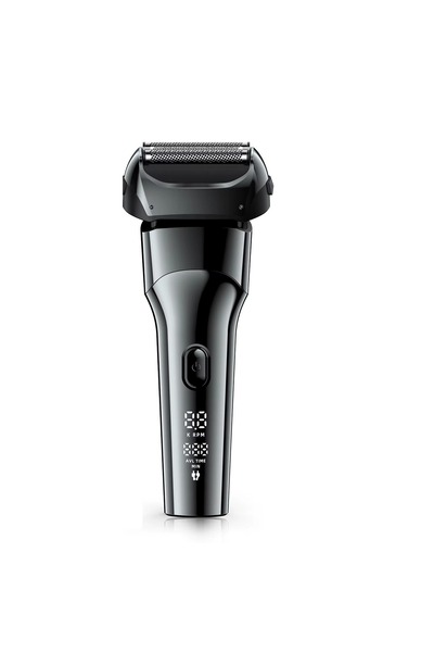 Generic Men's Reciprocating Electric Shaver, Triple Blade Foil Razor with 800...