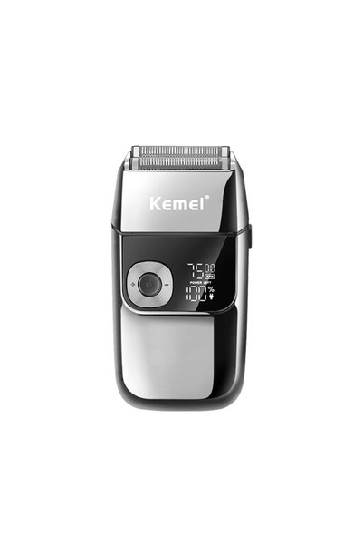 Generic KM-2028 Rechargeable Men's Electric Shaver All Metal Razor with LCD D...
