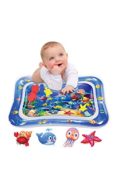 ULHYC Inflatable Tummy Time Mat Premium Baby Water Play Mat