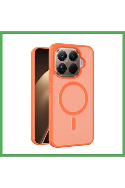 Nur store Çanta Joko Mi 15T Pro Compatible Jota MagSafe Case - Orange BEZOSS