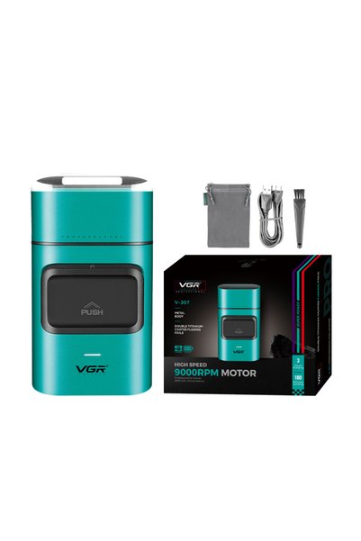 Generic ماكينة حلاقة كهربائية احترافية قابلة لإعادة الشحن VGR V-307 بسرعة 900...