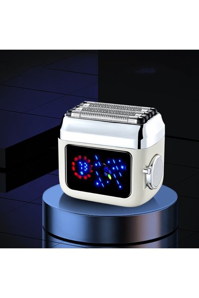 Generic Compact Face Shaver Portable Men Travel Facial Hair Groomer Electric ...