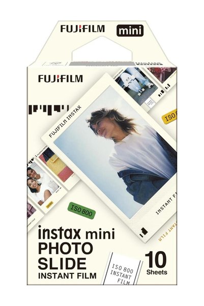 Fujifilm فيلم كاميرا INSTAX MINI P-SLIDE WW 1 الفورية، 10 قطع، صورة (صورة منز...
