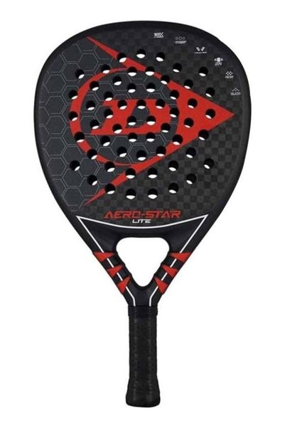 DUNLOP مضرب بادل "أيرو-ستار لايت" – إطار خفيف الوزن مصنوع من ألياف الكربون 12...