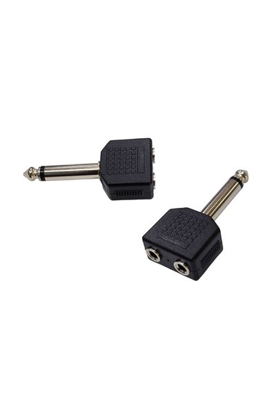 KEEPRO 3.5 mm to 6.3 mm jack adapter, AUX to 6.3 mm jack adapter